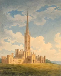 Nordwestansicht der Fonthill Abbey